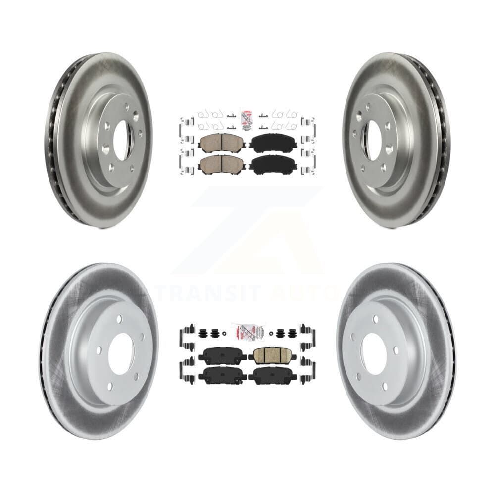 Transit Auto - KGA-102216 - Front and Rear Disc Brake Kits image 1