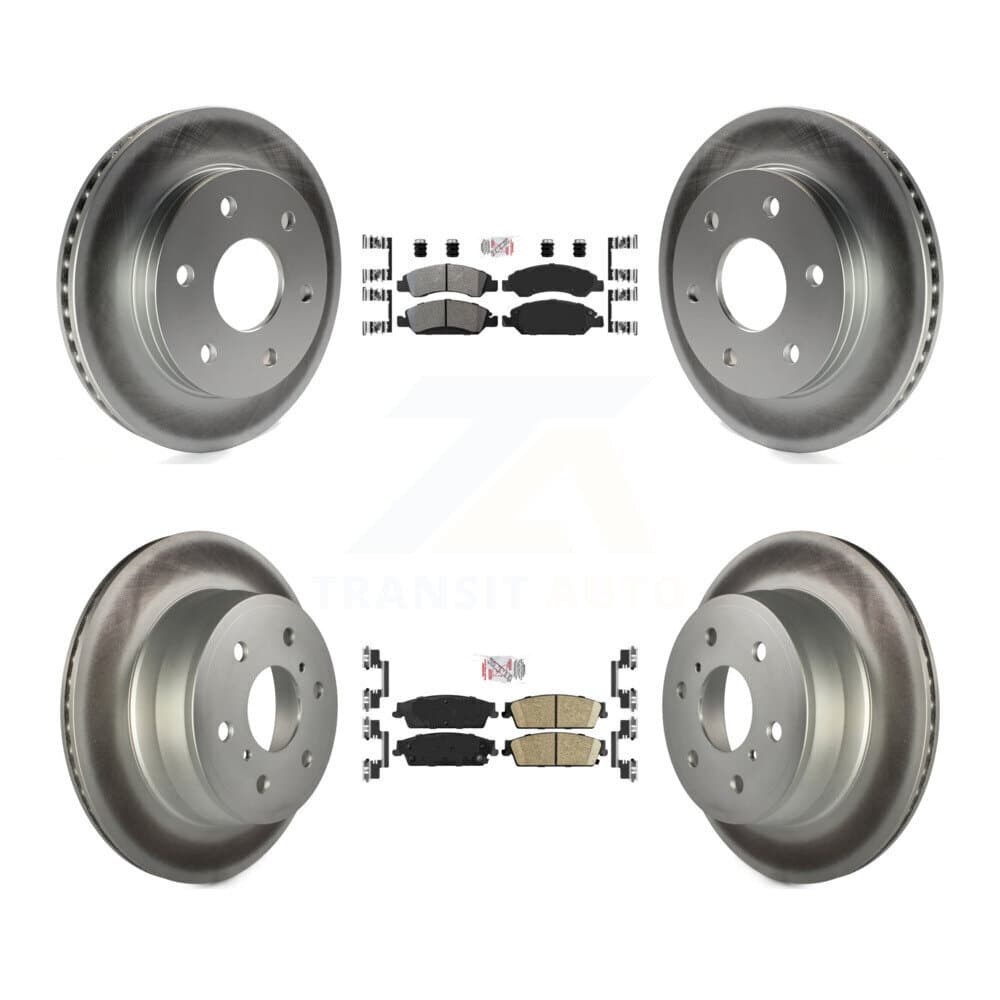 Transit Auto - KGA-102404 - Front and Rear Disc Brake Kits image 1