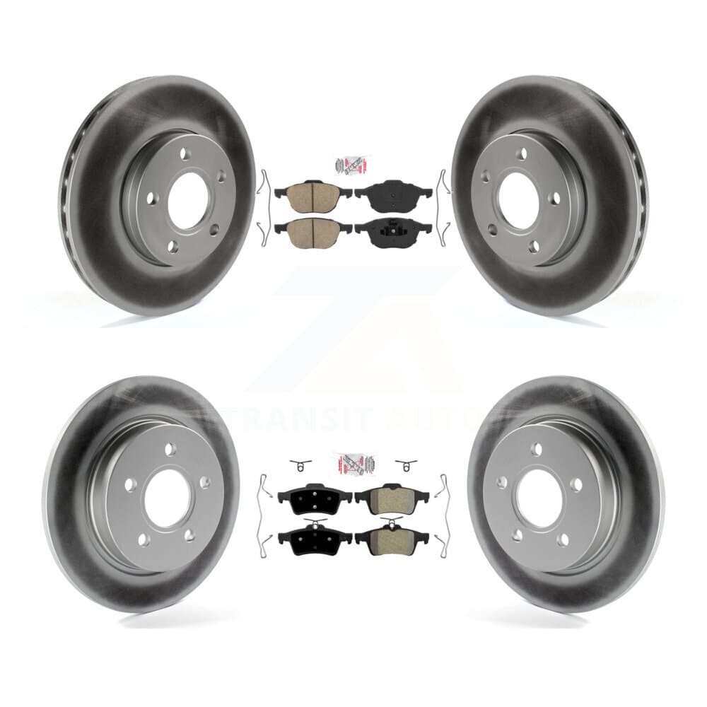 Transit Auto - KGA-102417 - Front and Rear Disc Brake Kits image 1