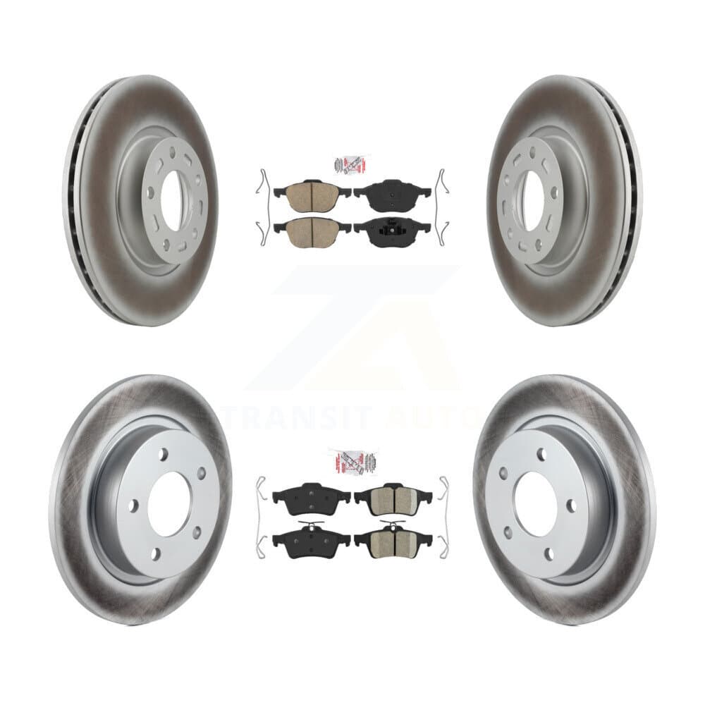 Transit Auto - KGA-102436 - Front and Rear Disc Brake Kits image 1