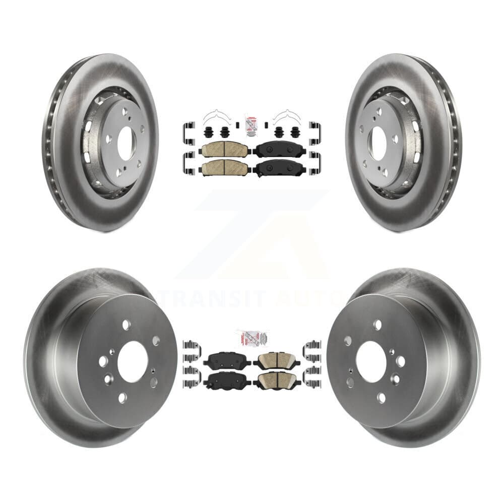 Transit Auto - KGA-102580 - Front and Rear Disc Brake Kits image 1