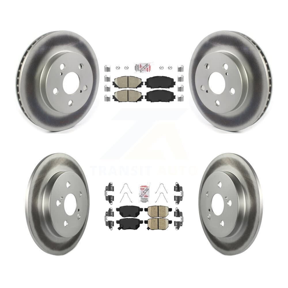 Transit Auto - KGA-102632 - Front and Rear Disc Brake Kits image 1