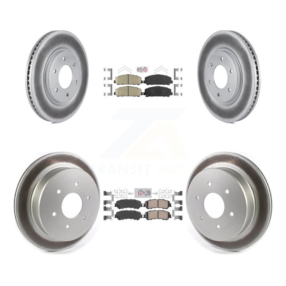 Transit Auto - KGA-102702 - Front and Rear Disc Brake Kits image 1