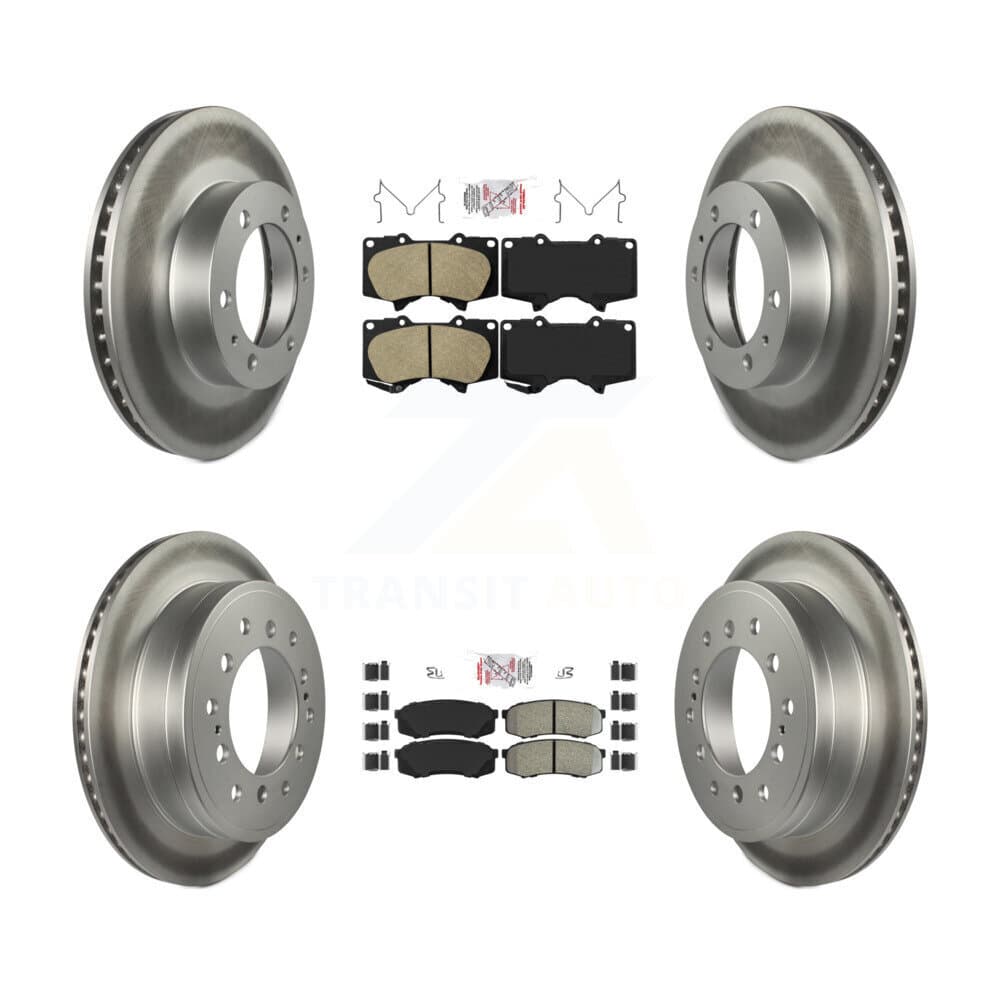 Transit Auto - KGA-102707 - Front and Rear Disc Brake Kits image 1