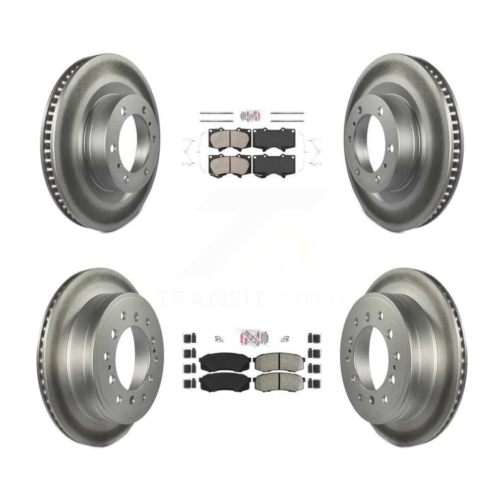 Transit Auto - KGA-102712 - Front and Rear Disc Brake Kits image 1