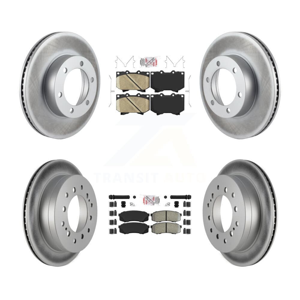 Transit Auto - KGA-102728 - Front and Rear Disc Brake Kits image 1