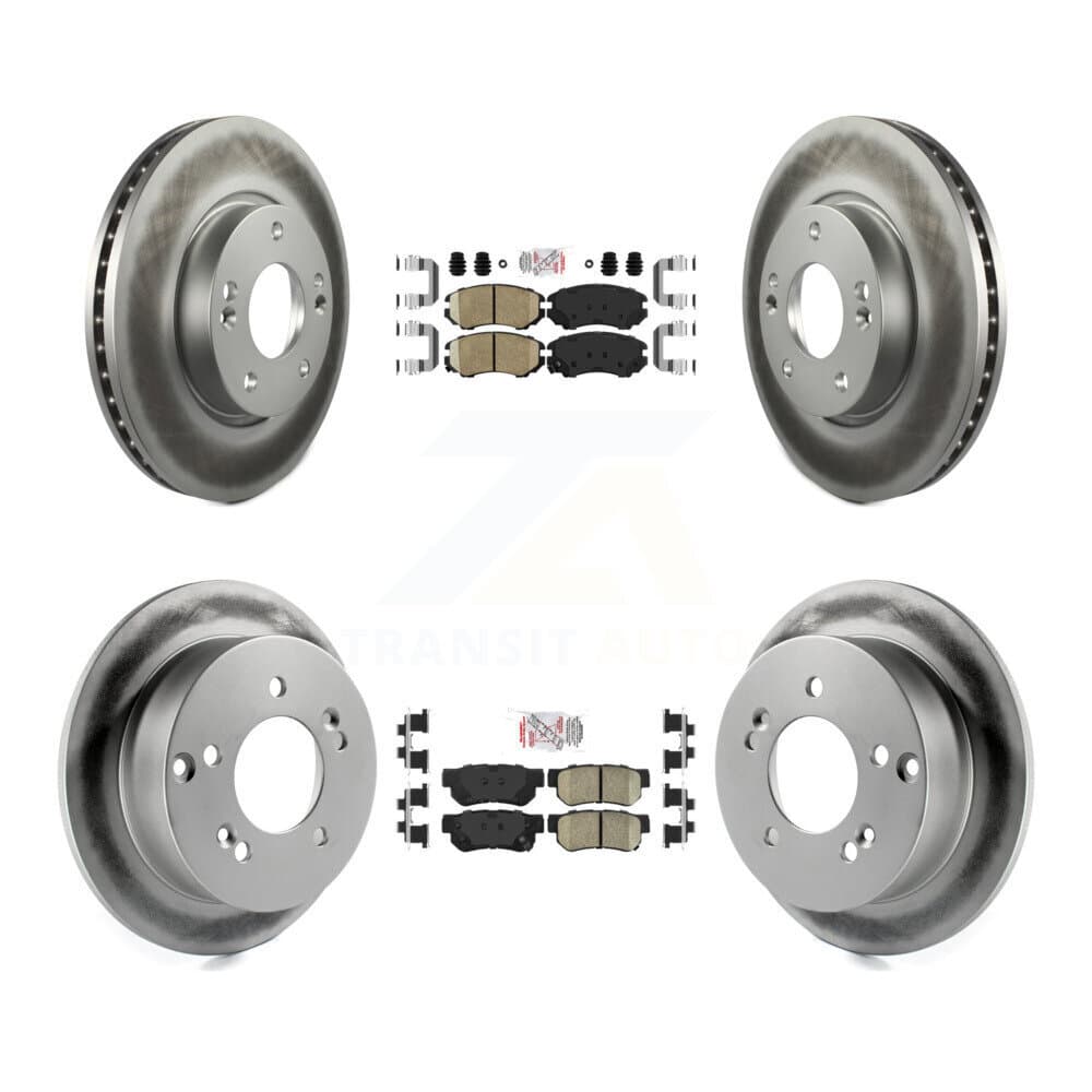 Transit Auto - KGA-102812 - Front and Rear Disc Brake Kits image 1