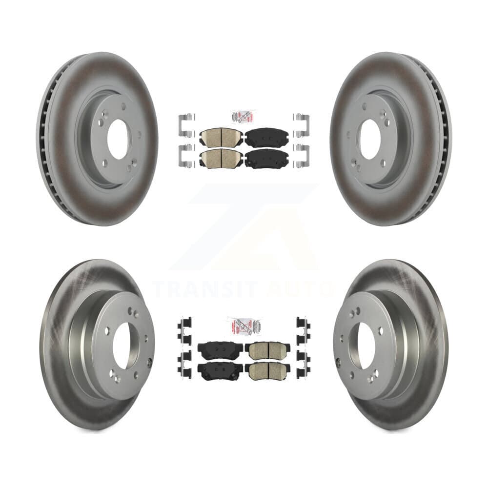 Transit Auto - KGA-102820 - Front and Rear Disc Brake Kits image 1
