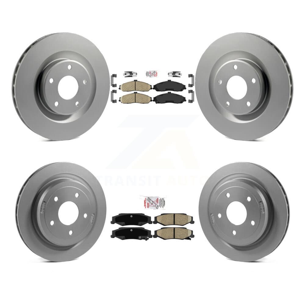Transit Auto - KGA-102834 - Front and Rear Disc Brake Kits image 1
