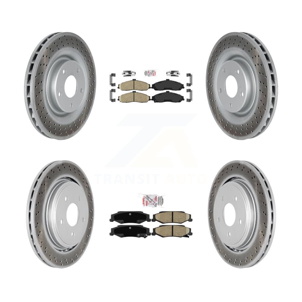 Transit Auto - KGA-102835 - Front and Rear Disc Brake Kits image 1