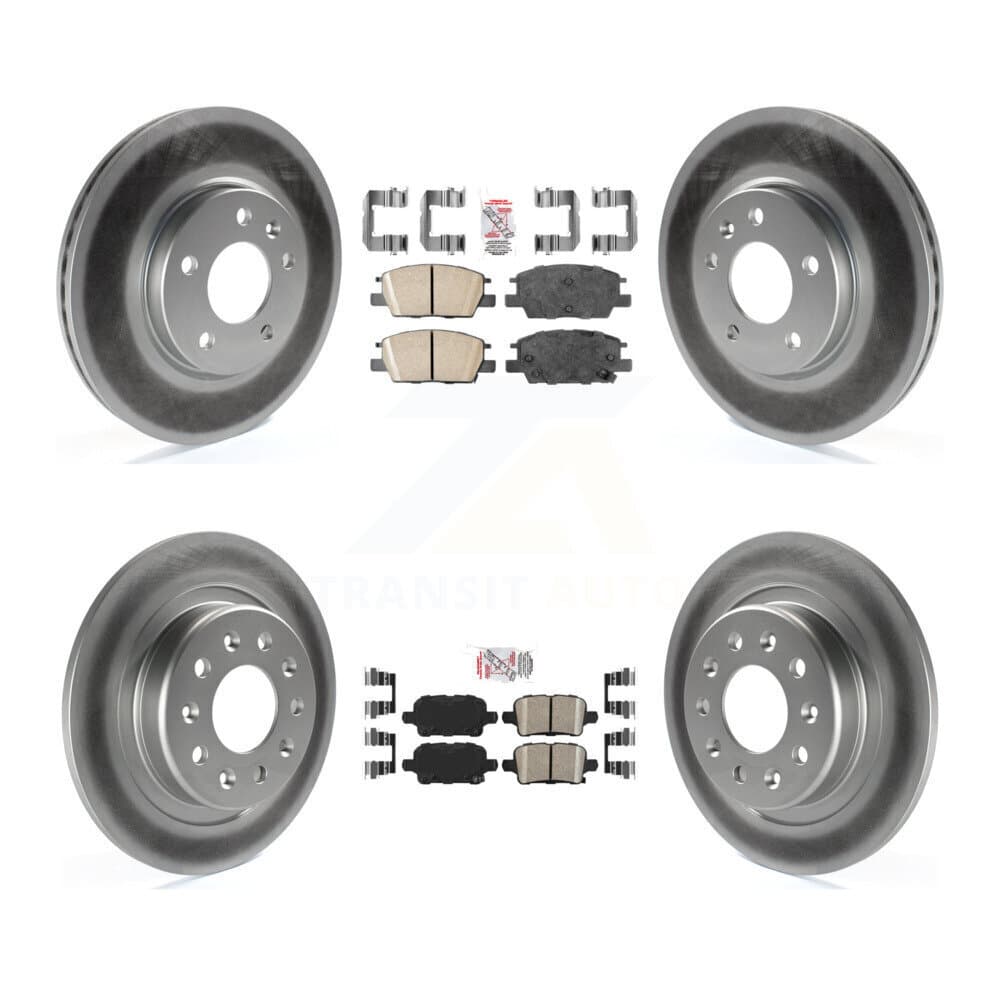 Transit Auto - KGA-102840 - Front and Rear Disc Brake Kits image 1