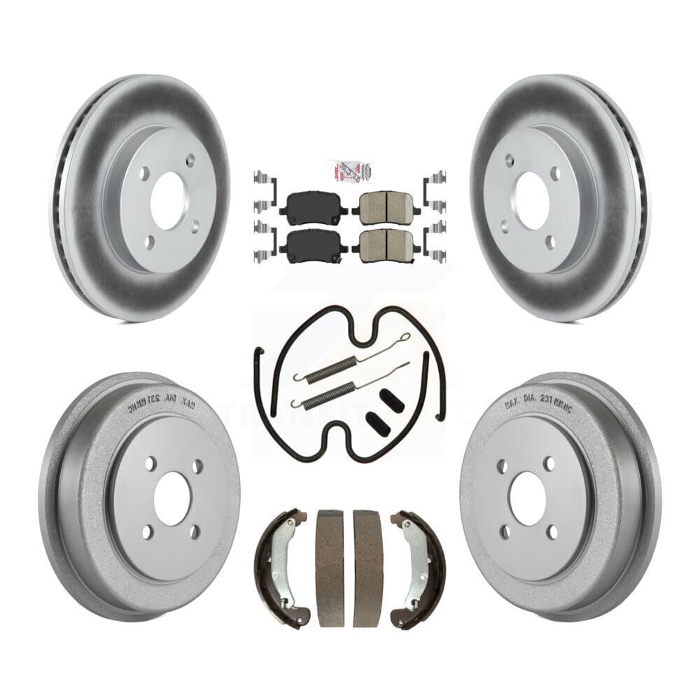 Transit Auto - KGA-104190 - Front and Rear Disc Brake Kits image 1