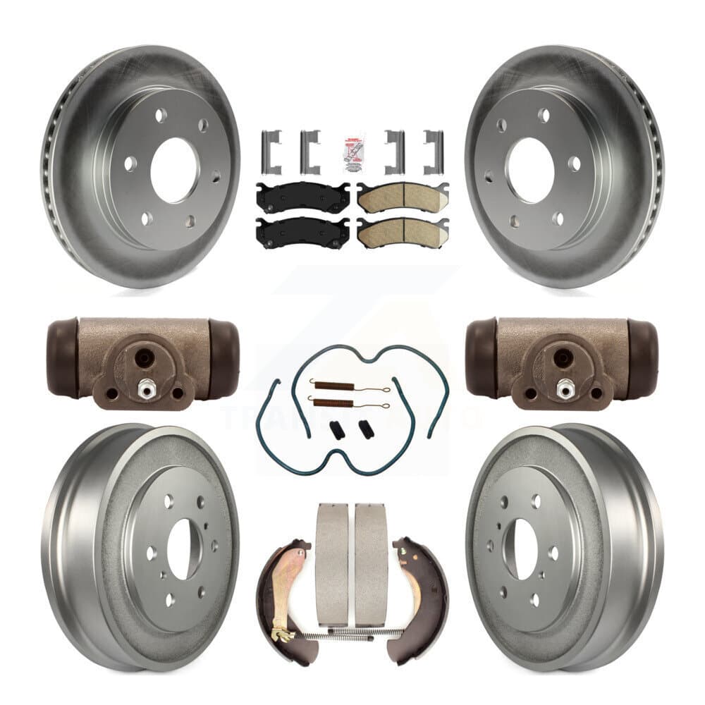 Transit Auto - KGA-104483 - Front and Rear Disc Brake Kits image 1