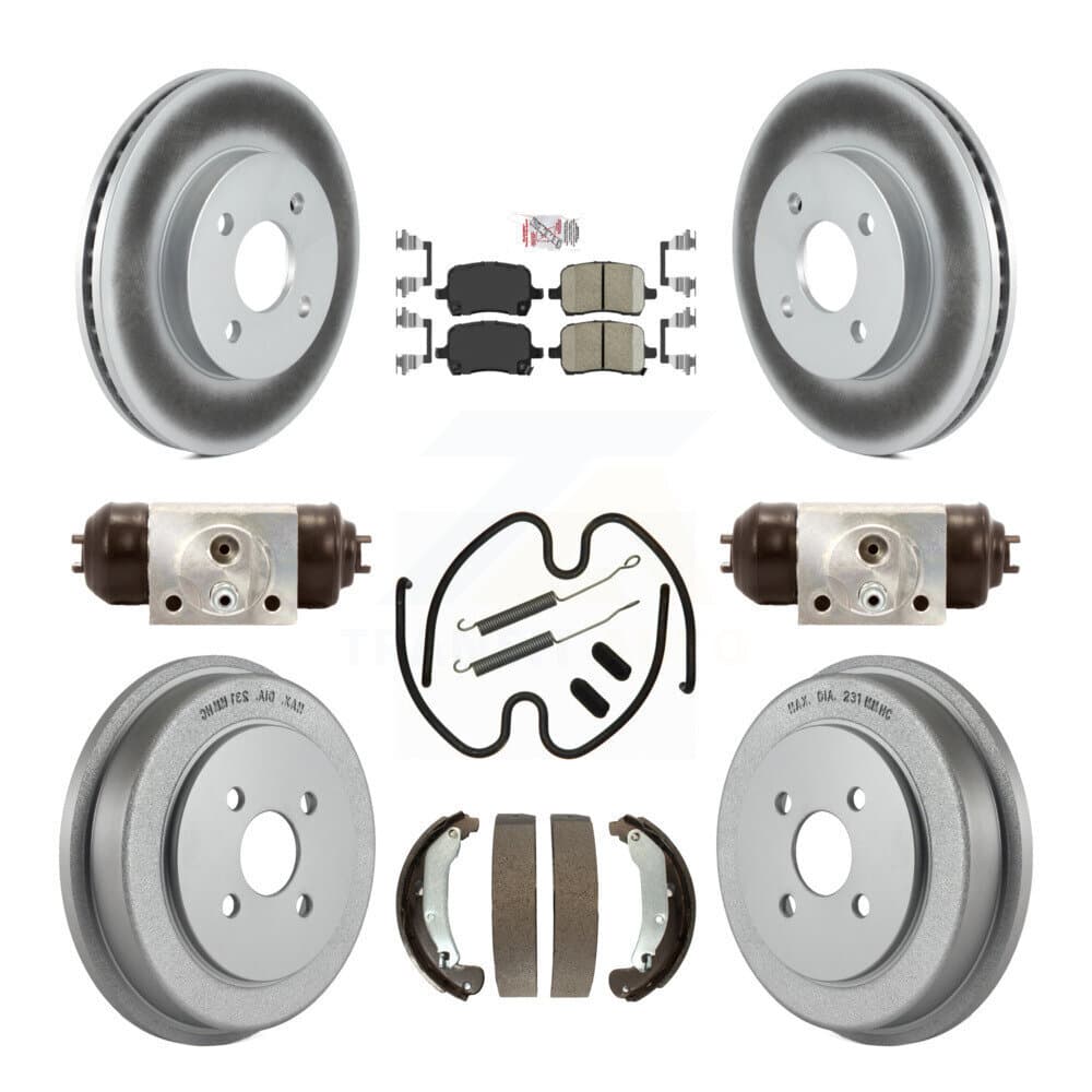 Transit Auto - KGA-104525 - Front and Rear Disc Brake Kits image 1