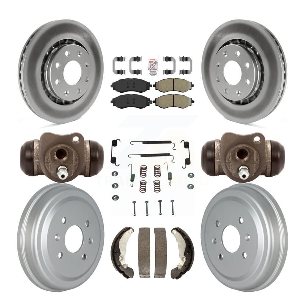 Transit Auto - KGA-104557 - Front and Rear Disc Brake Kits image 1