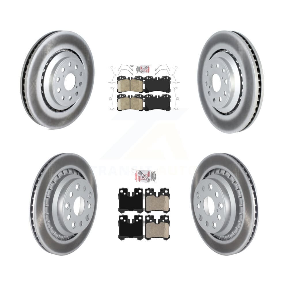 Transit Auto - KGA-104583 - Front and Rear Disc Brake Kits image 1