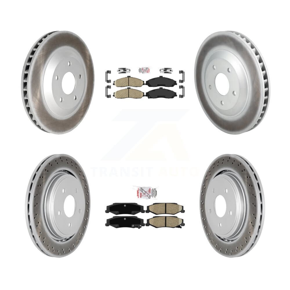 Transit Auto - KGA-104585 - Front and Rear Disc Brake Kits image 1