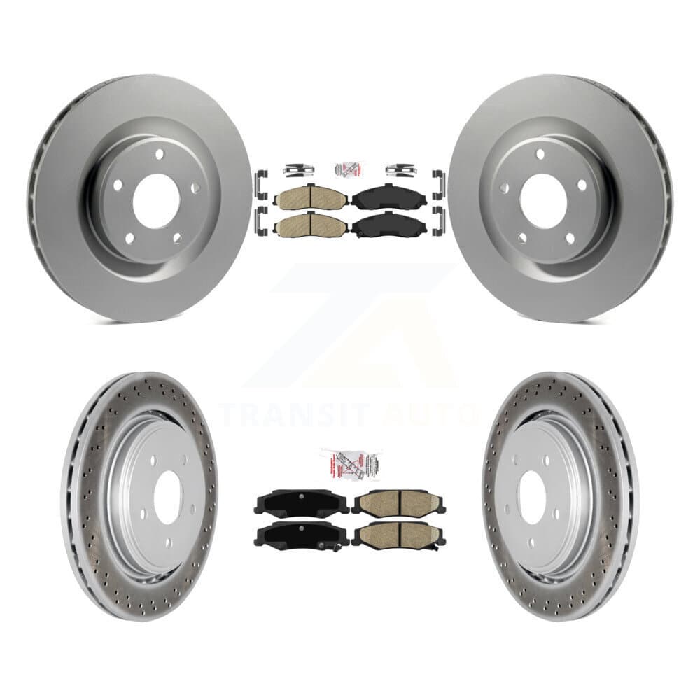 Transit Auto - KGA-104831 - Front and Rear Disc Brake Kits image 1