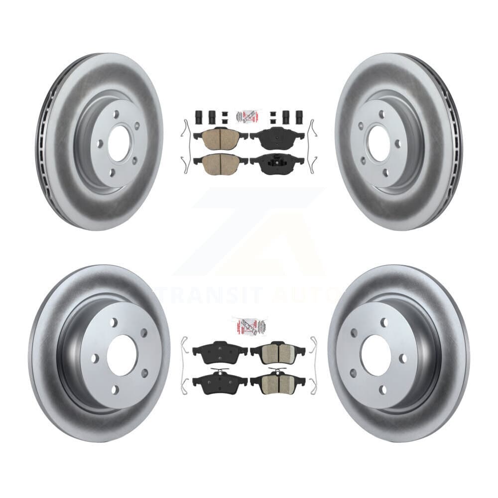 Transit Auto - KGA-104856 - Front and Rear Disc Brake Kits image 1