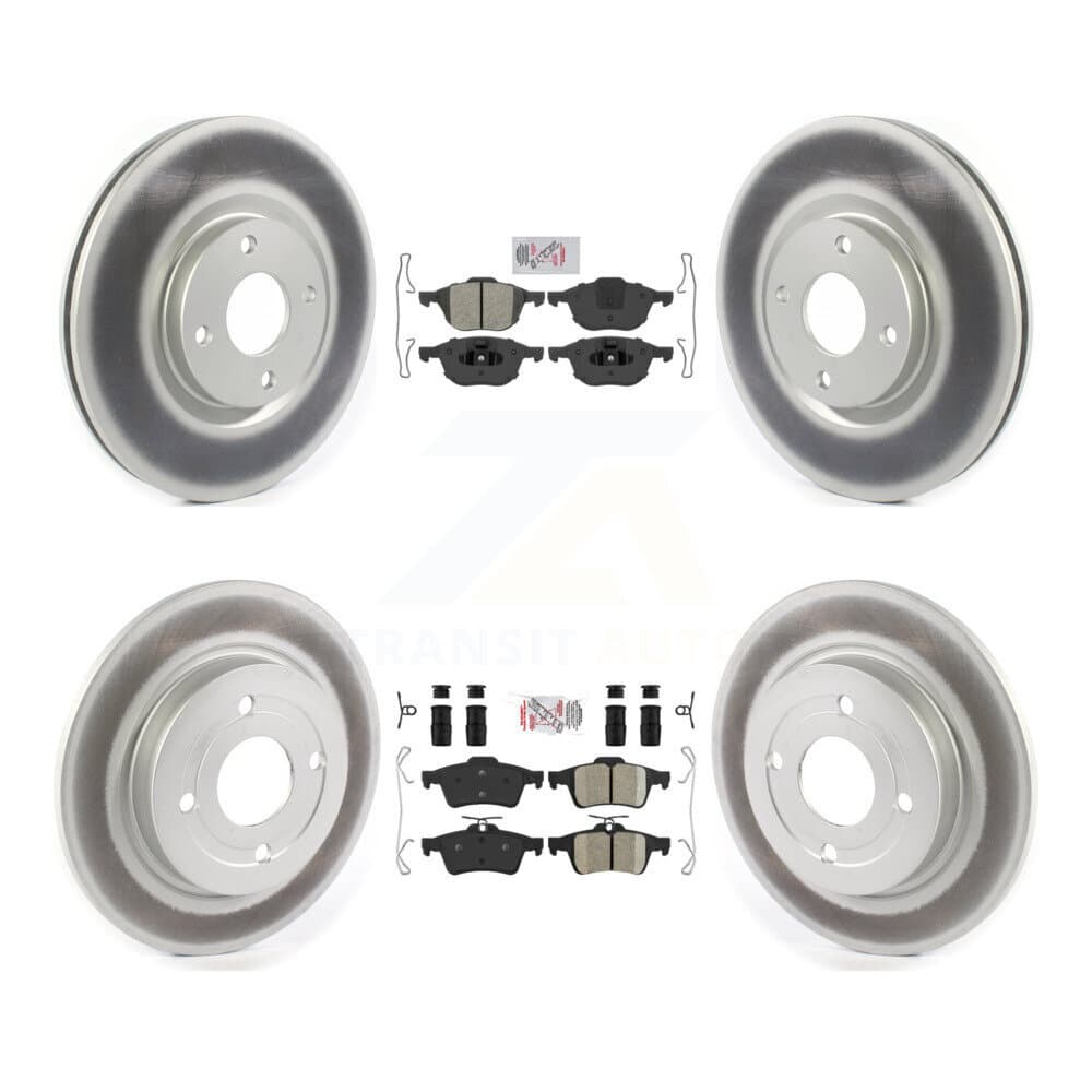 Transit Auto - KGA-104858 - Front and Rear Disc Brake Kits image 1