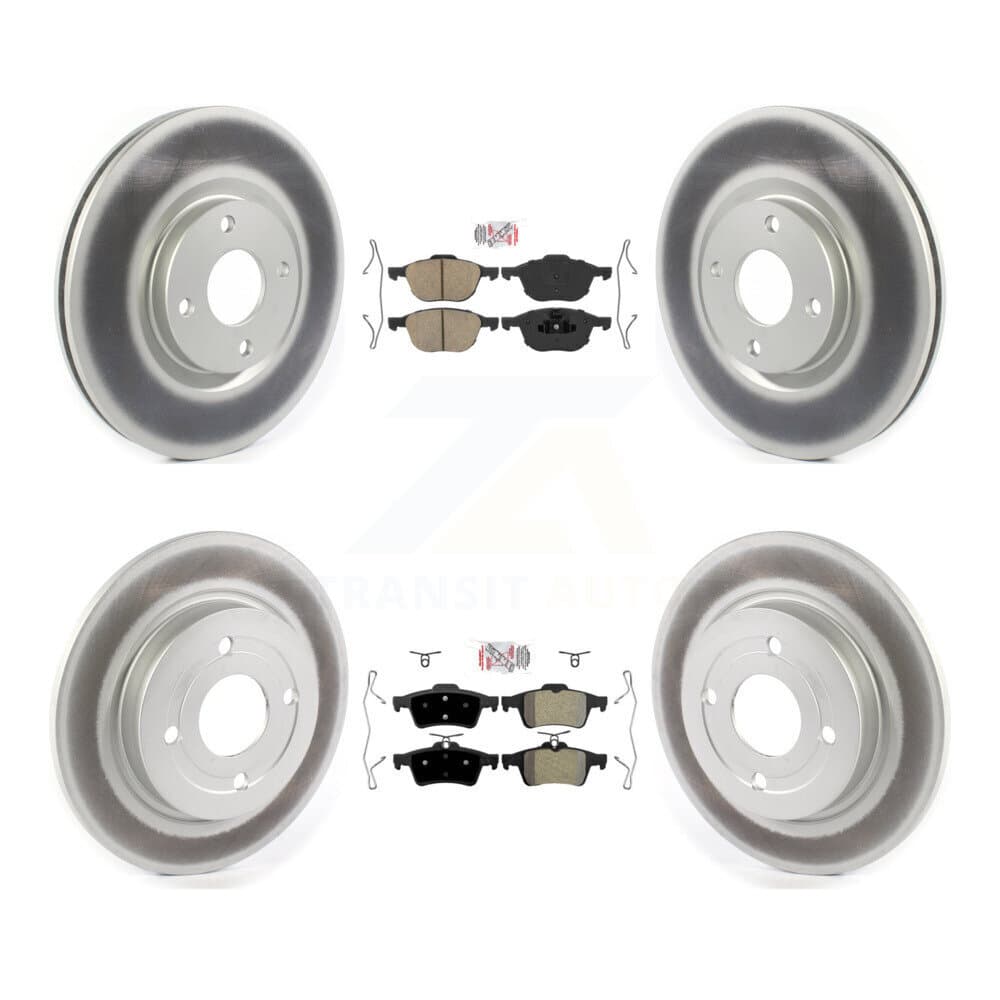Transit Auto - KGA-104863 - Front and Rear Disc Brake Kits image 1