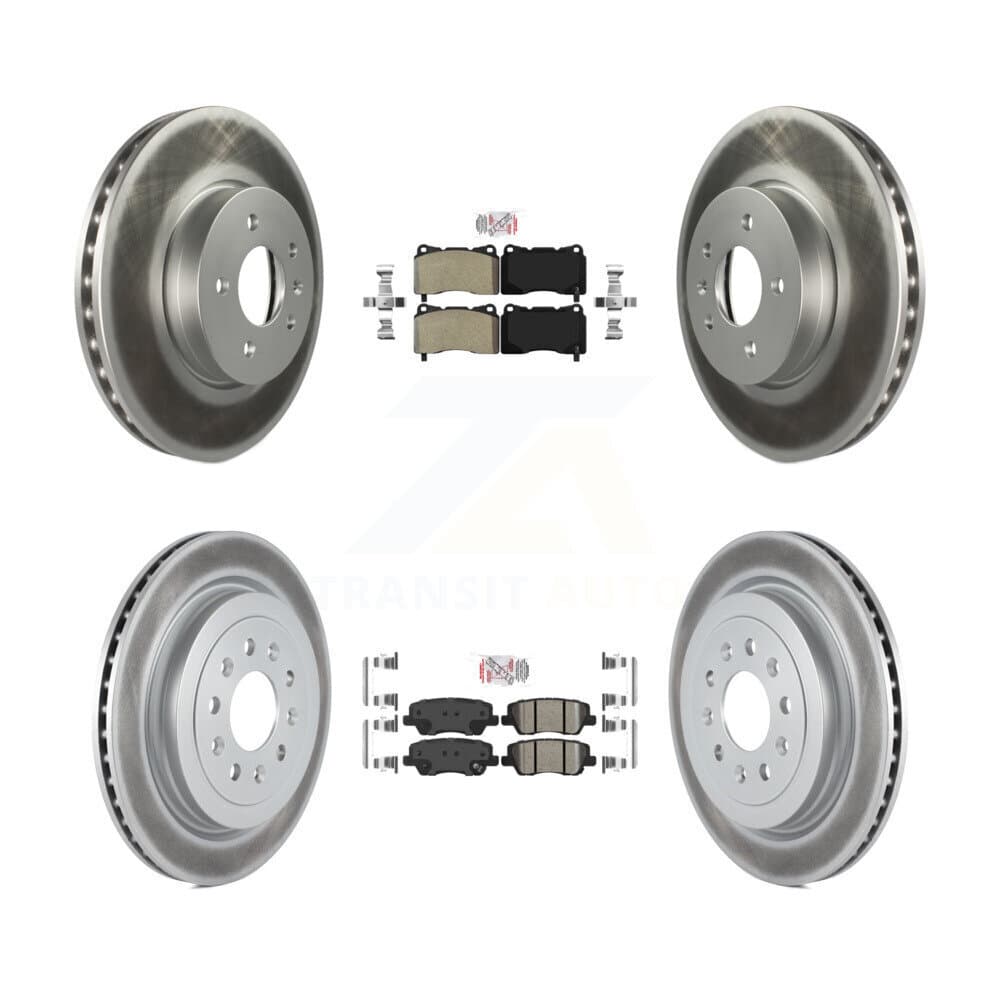 Transit Auto - KGA-104880 - Front and Rear Disc Brake Kits image 1