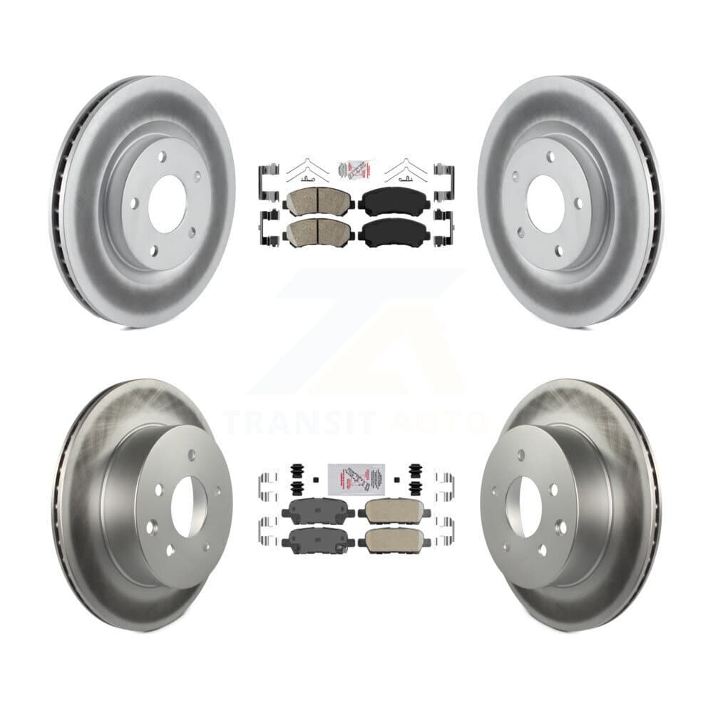 Transit Auto - KGA-104897 - Front and Rear Disc Brake Kits image 1
