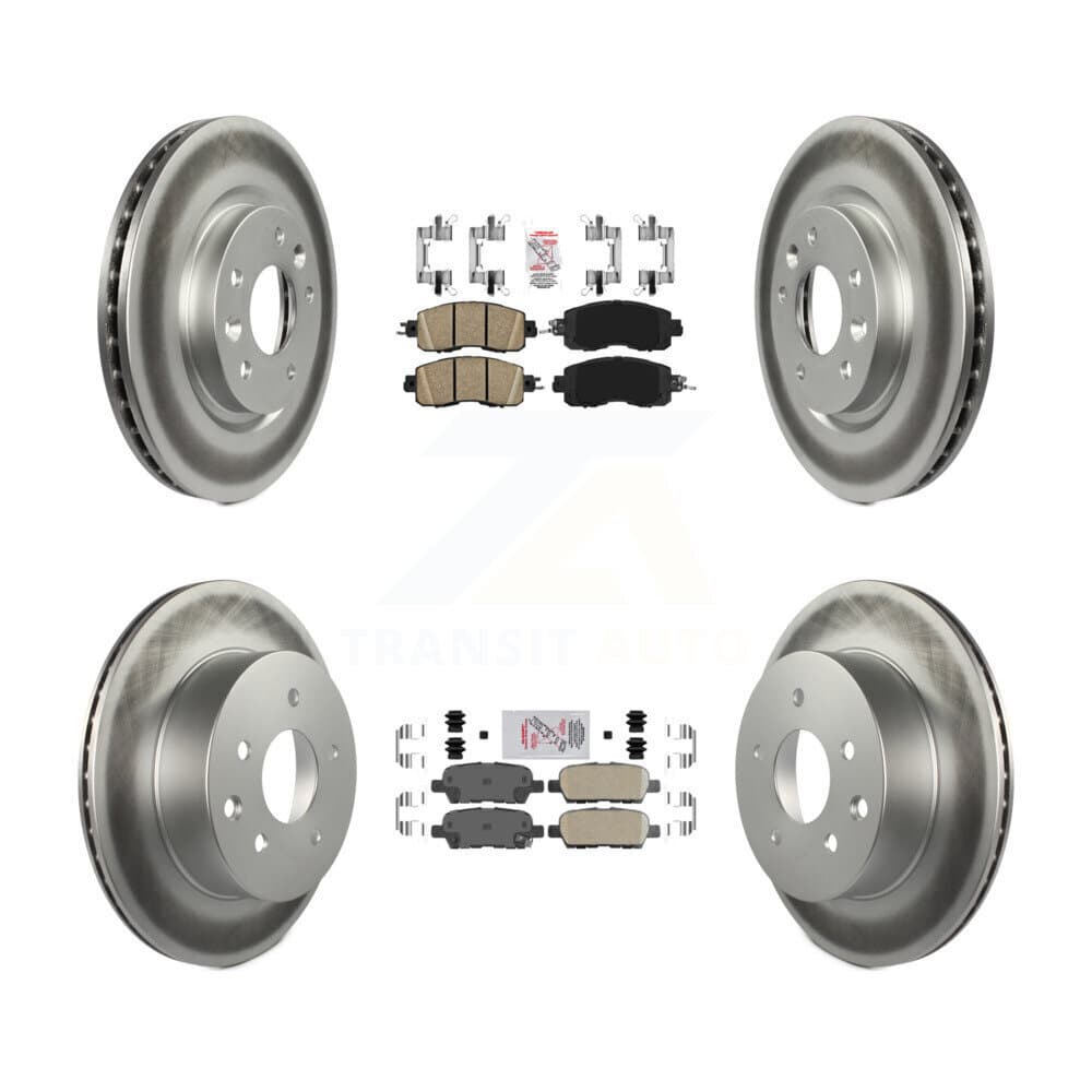 Transit Auto - KGA-104903 - Front and Rear Disc Brake Kits image 1