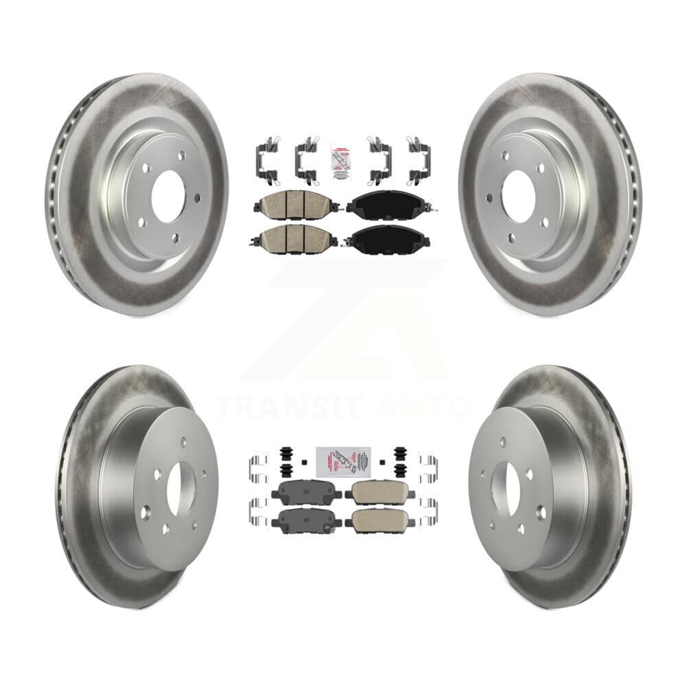 Transit Auto - KGA-104907 - Front and Rear Disc Brake Kits image 1