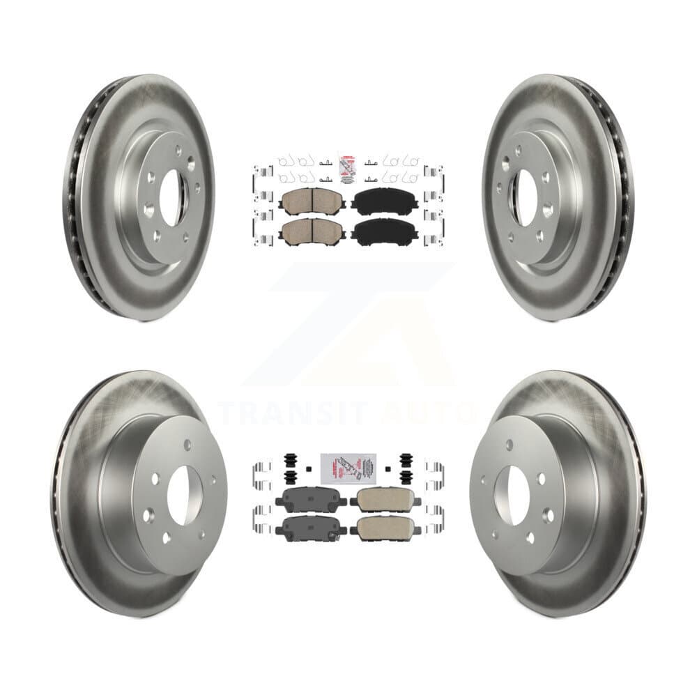 Transit Auto - KGA-104924 - Front and Rear Disc Brake Kits image 1