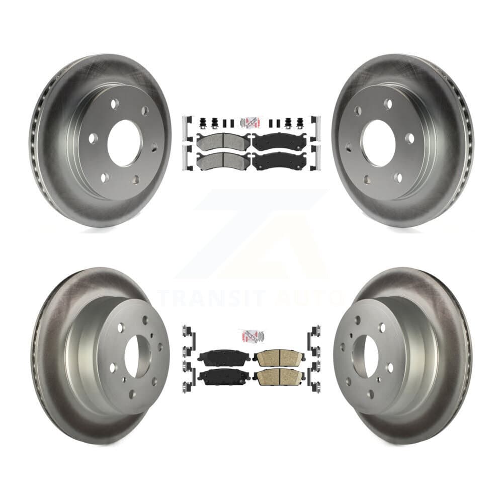 Transit Auto - KGA-105058 - Front and Rear Disc Brake Kits image 1
