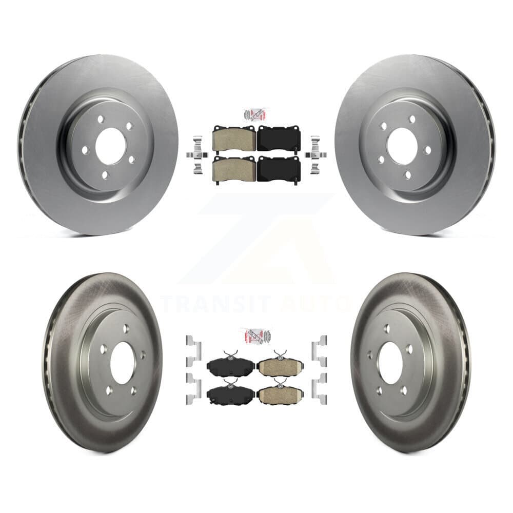 Transit Auto - KGA-105064 - Front and Rear Disc Brake Kits image 1