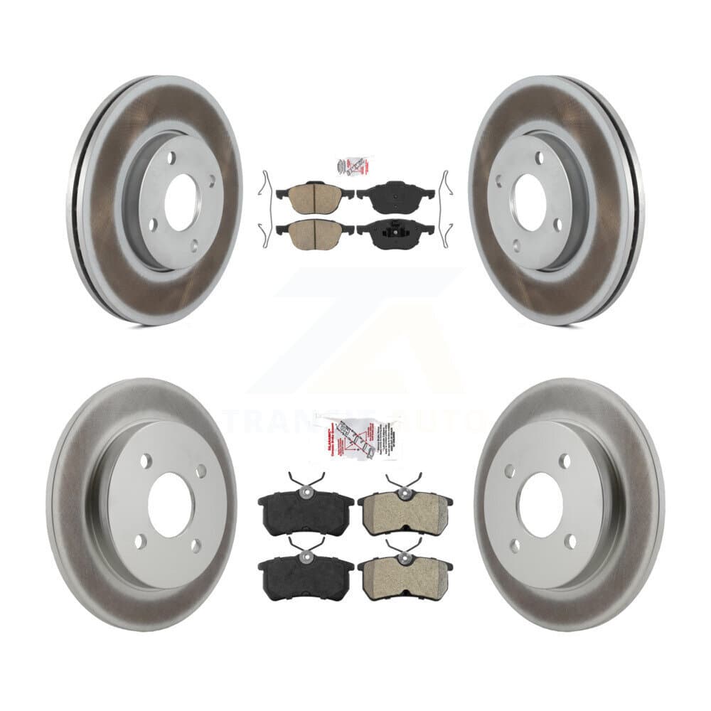 Transit Auto - KGA-105232 - Front and Rear Disc Brake Kits image 1