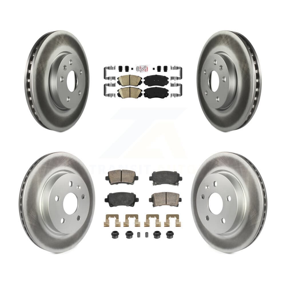 Transit Auto - KGA-105650 - Front and Rear Disc Brake Kits image 1