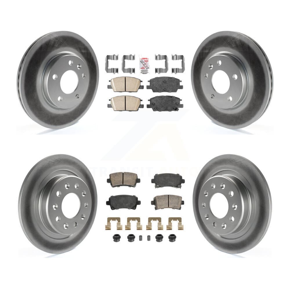 Transit Auto - KGA-105822 - Front and Rear Disc Brake Kits image 1