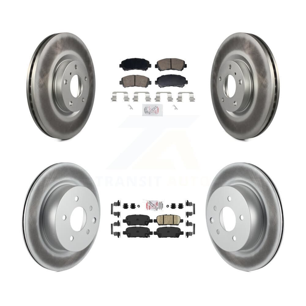 Transit Auto - KGA-106136 - Front and Rear Disc Brake Kits image 1