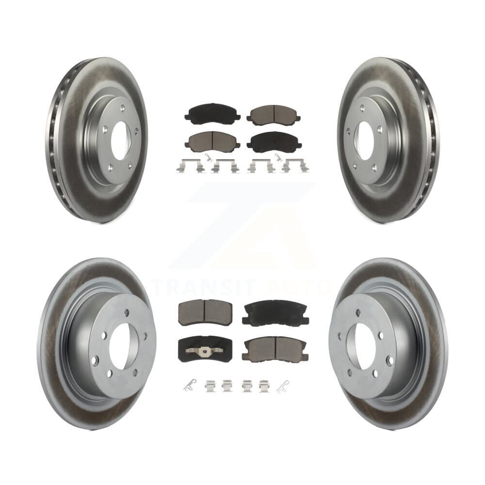 Transit Auto - KGC-100627 - Front and Rear Disc Brake Kits image 1
