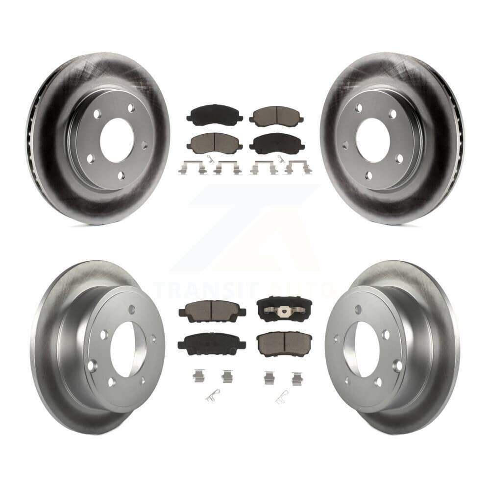 Transit Auto - KGC-100628 - Front and Rear Disc Brake Kits image 1