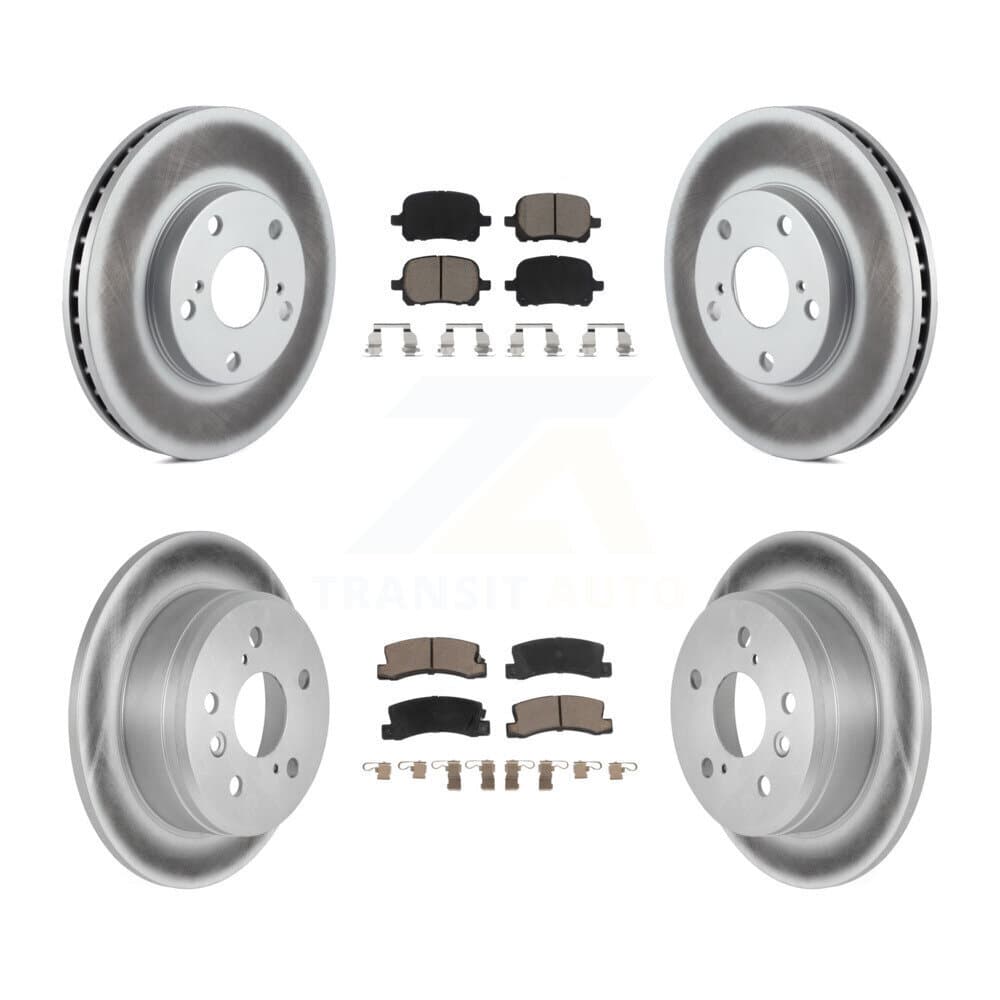 Transit Auto - KGC-100681 - Front and Rear Disc Brake Kits image 1