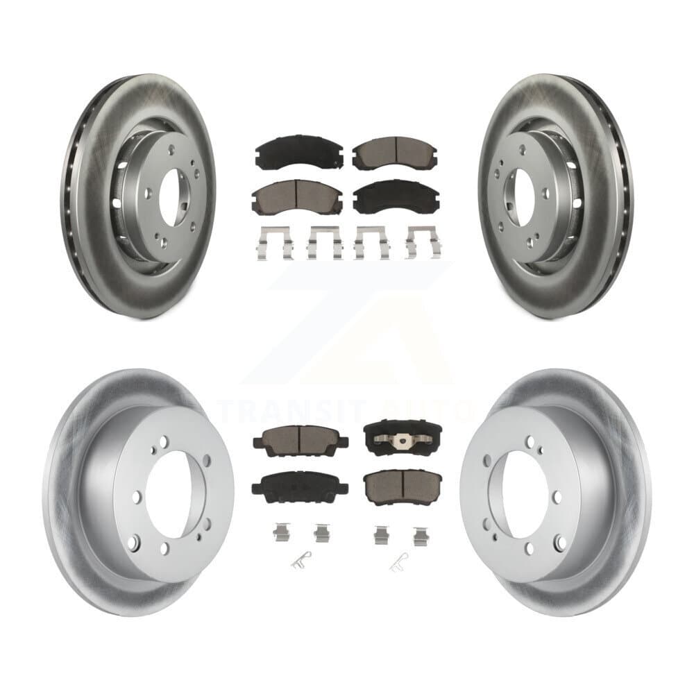 Transit Auto - KGC-100693 - Front and Rear Disc Brake Kits image 1