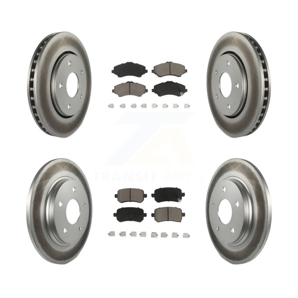 Transit Auto - KGC-100710 - Front and Rear Disc Brake Kits image 1