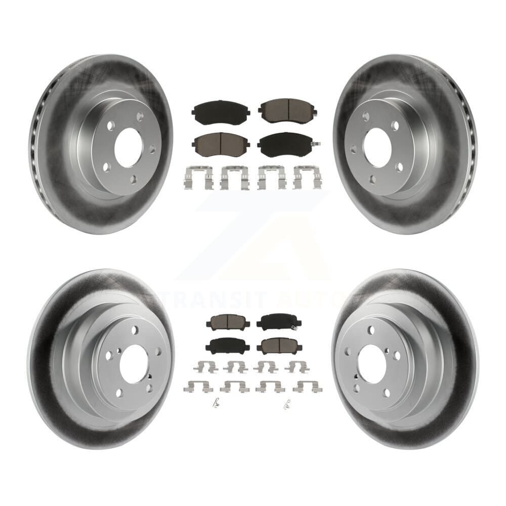 Transit Auto - KGC-100718 - Front and Rear Disc Brake Kits image 1
