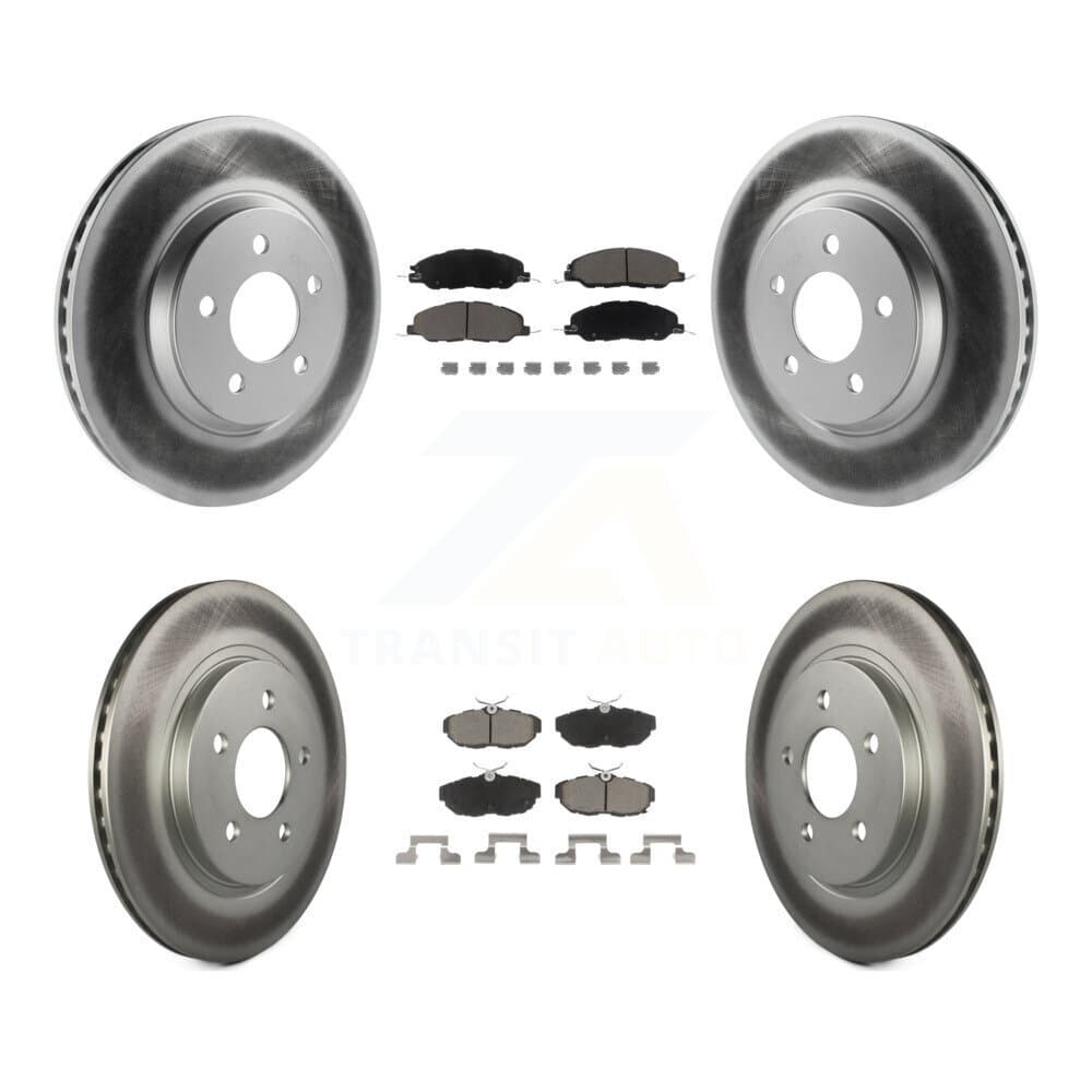 Transit Auto - KGC-100752 - Front and Rear Disc Brake Kits image 1