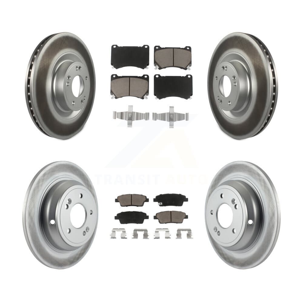 Transit Auto - KGC-100763 - Front and Rear Disc Brake Kits image 1