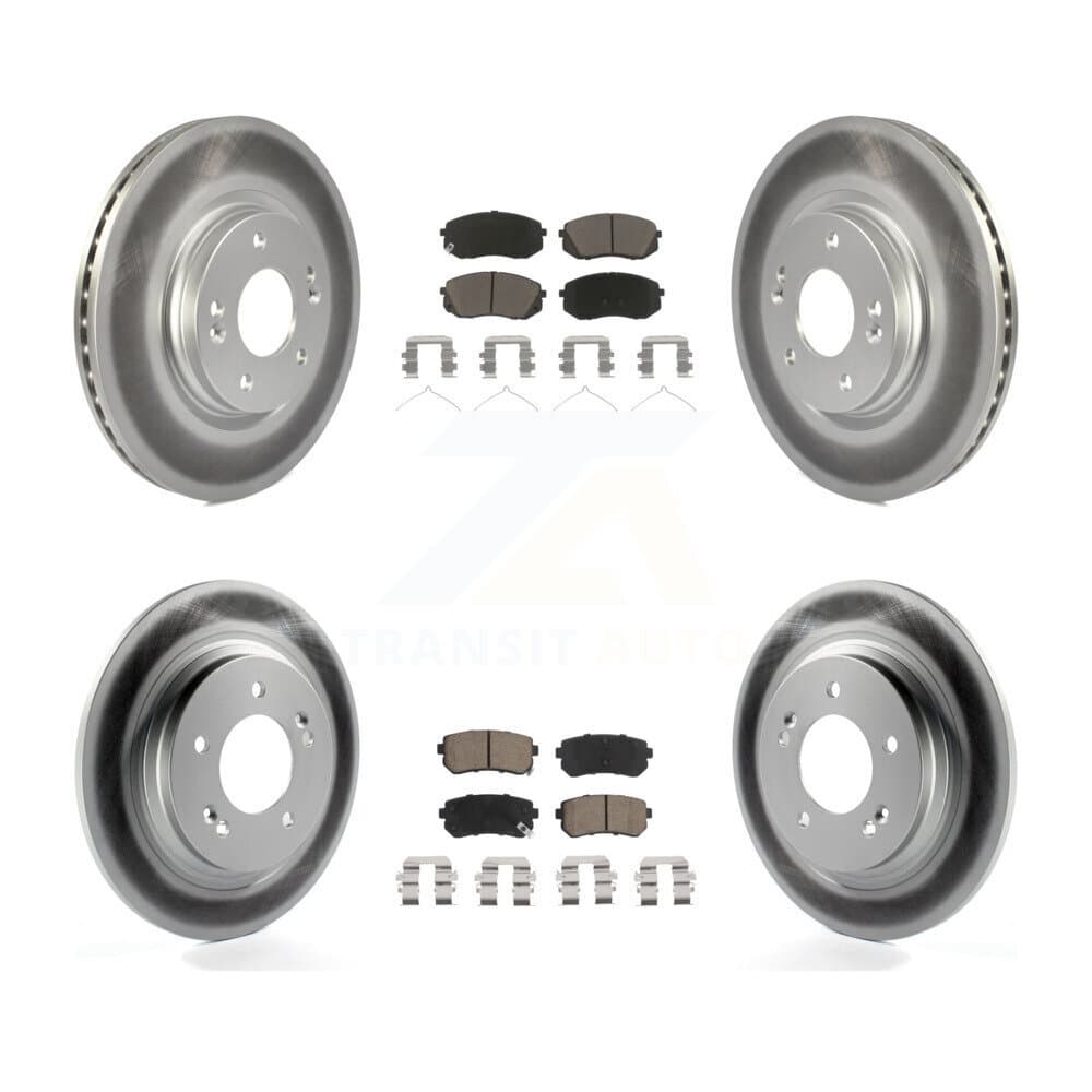 Transit Auto - KGC-100797 - Front and Rear Disc Brake Kits image 1