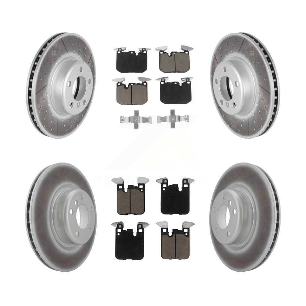 Transit Auto - KGC-100803 - Front and Rear Disc Brake Kits image 1