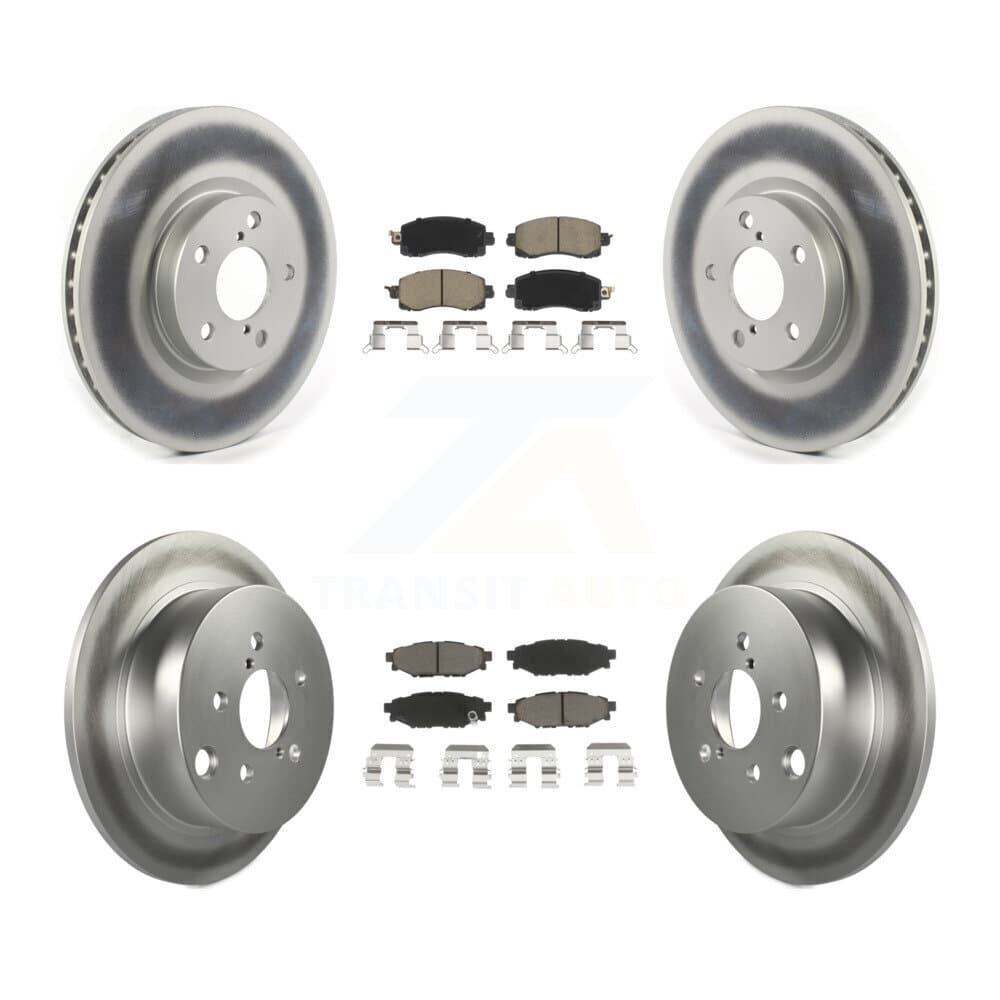 Transit Auto - KGC-100907 - Front and Rear Disc Brake Kits image 1