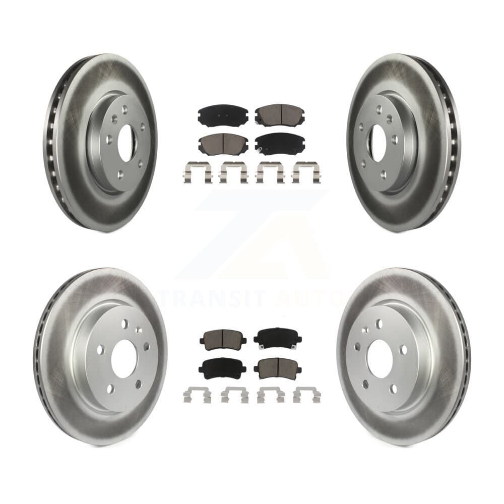 Transit Auto - KGC-101001 - Front and Rear Disc Brake Kits image 1