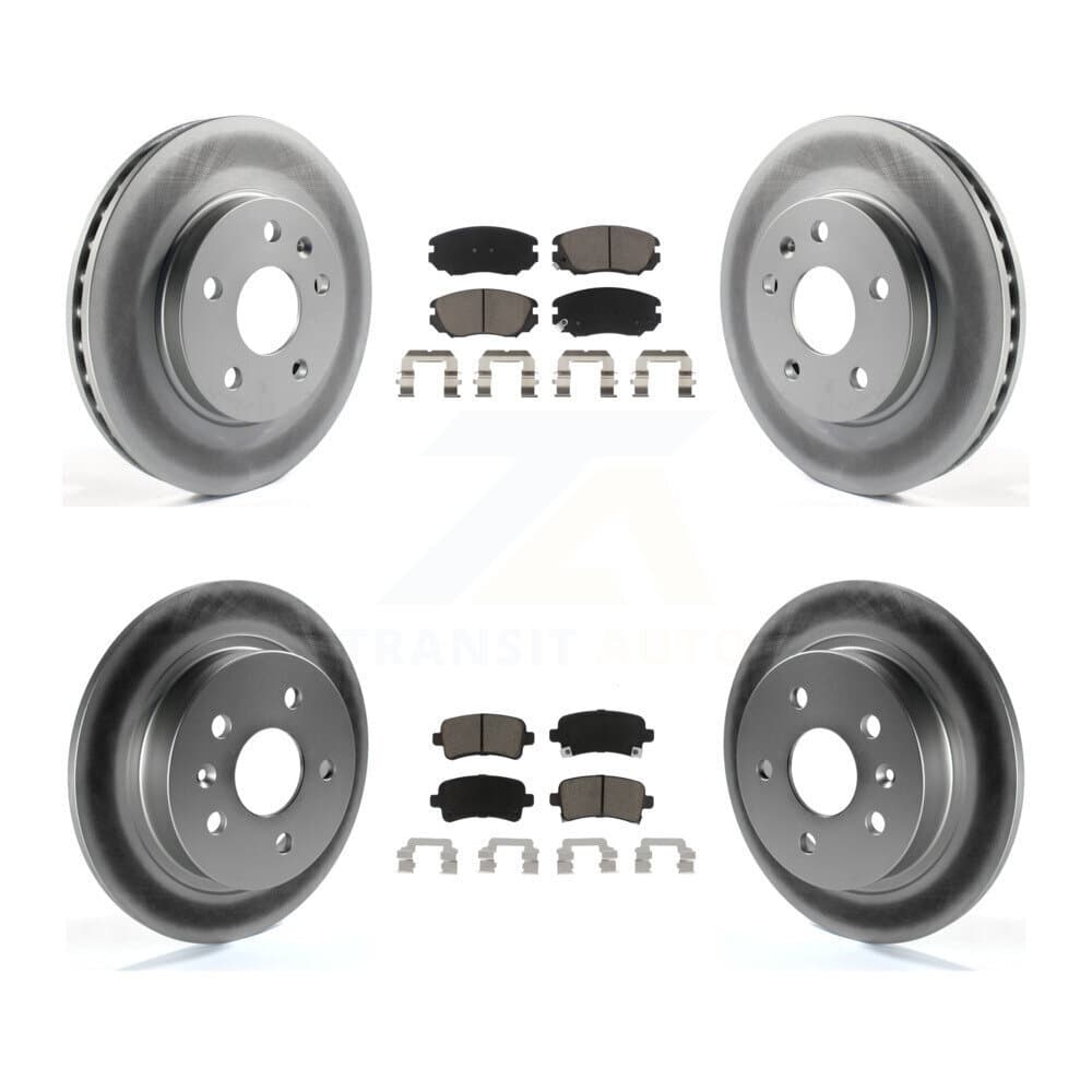 Transit Auto - KGC-101002 - Front and Rear Disc Brake Kits image 1