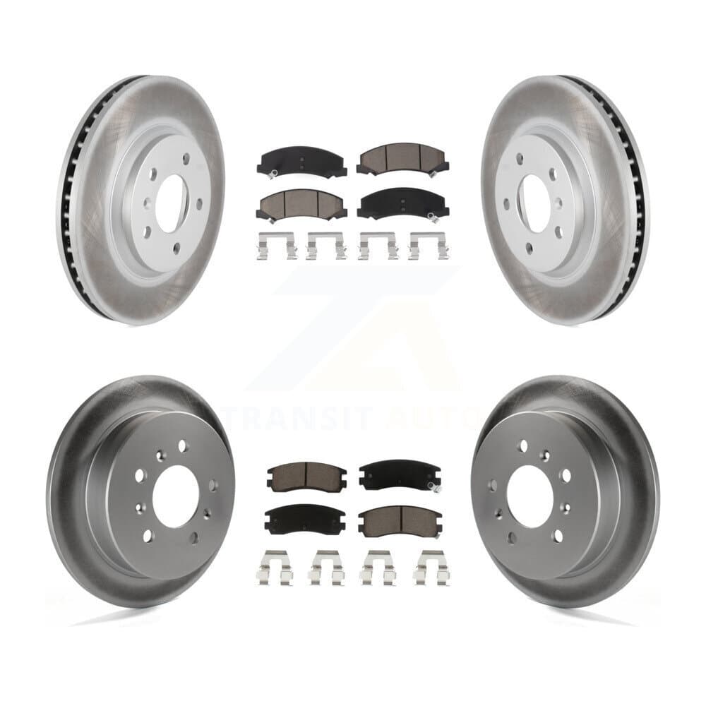 Transit Auto - KGC-101025 - Front and Rear Disc Brake Kits image 1